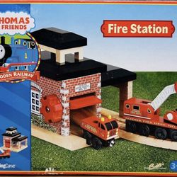 Sodor Wooden Fire Station Thomas & Friends