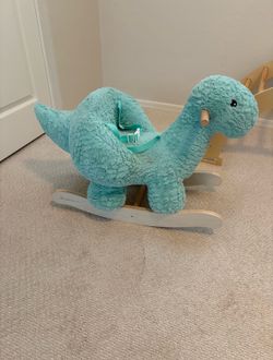 Anthropology - Manhattan Toy Plush Dinosaur Rocker