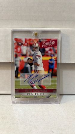Panini Prestige Jimmy Garoppolo Xtra Points Autograph #136 49ers