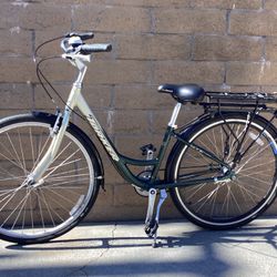 3SPEED TOKER T400 Hybrid Bike W / Rear Rack 