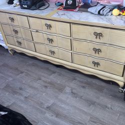 Furniture With Night Stands & Marble Tops