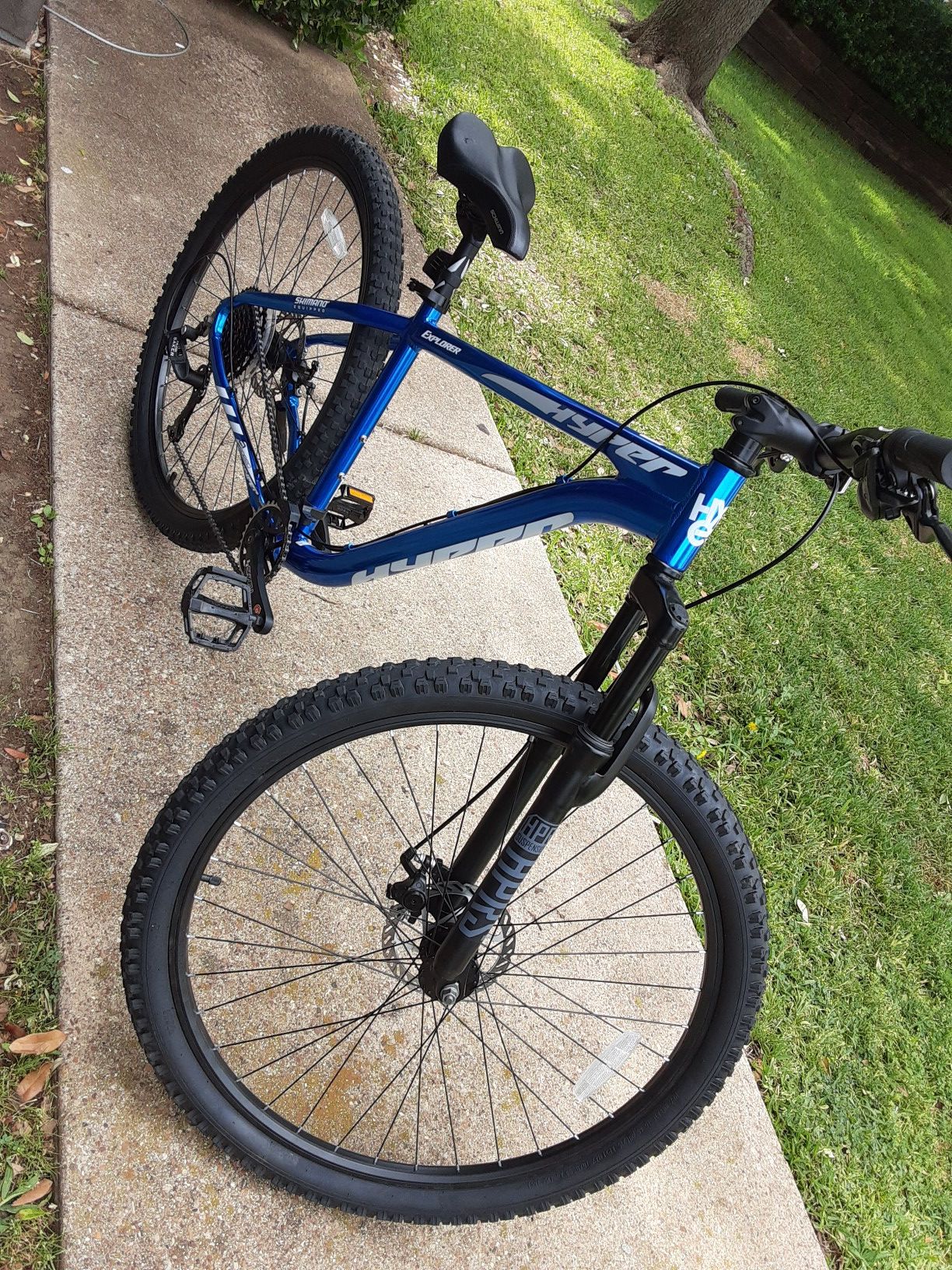 Hyper 29 inch Explorer 9 speed bike