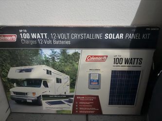 100 WATT, 12-VOLT CRYSTALLINE SOLAR PANEL KIT