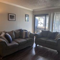 Loveseat And Couch Set
