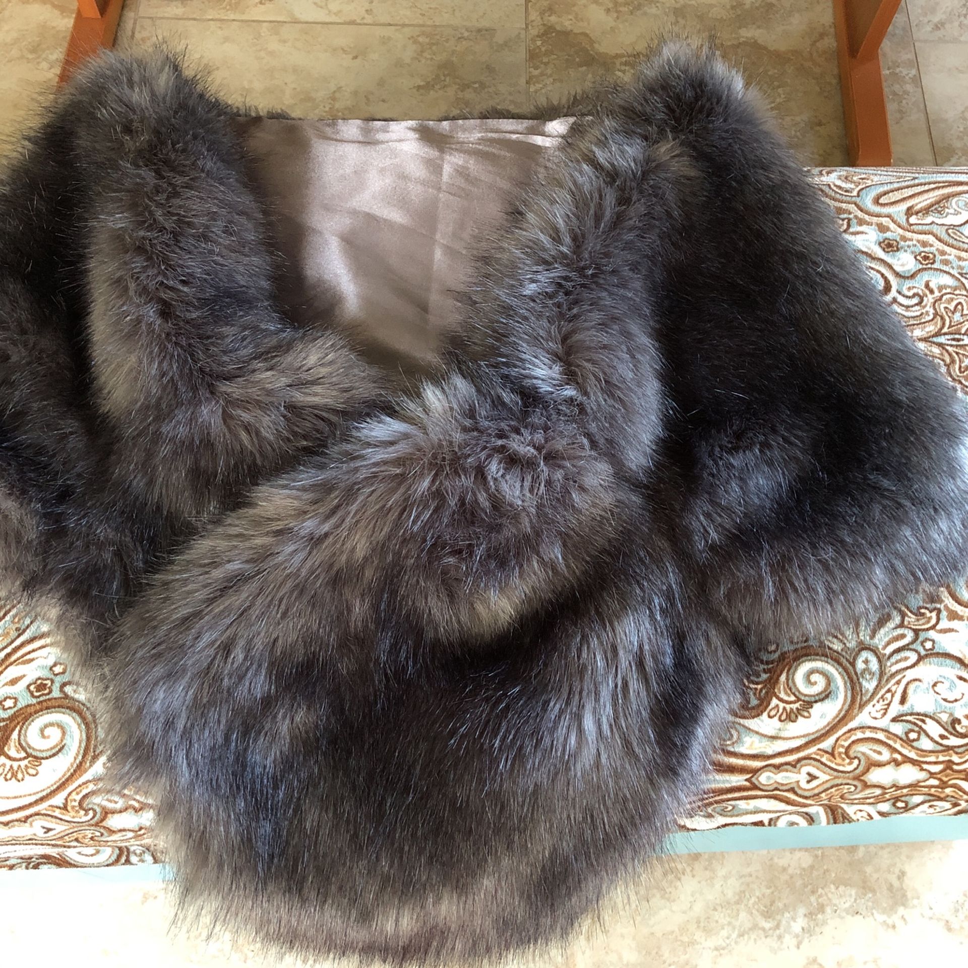 Faux Fur Stole
