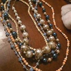 5 Beaded Necklace Set