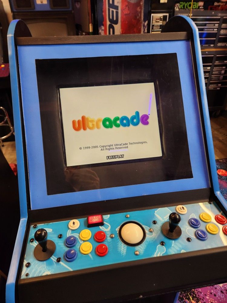 Ultracade multi arcade cabinet - Plays Awesome Games others don't! -
