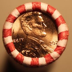 2025 P Penny Brilliant Uncirculated 1 Roll Philadelphia Mint