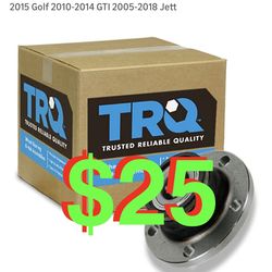 Rear Wheel Bearing & Hub Assembly with ABS Sensor Compatible with 2015-2018 Audi Q3 2008-2009 TT 2012-2019 Volkswagen Beetle 2009-2017 CC 2007-2016 Eo