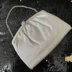 Silver Clutch 
