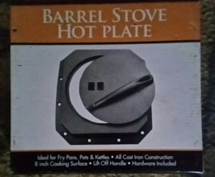 Barrel Stove Hot Plate