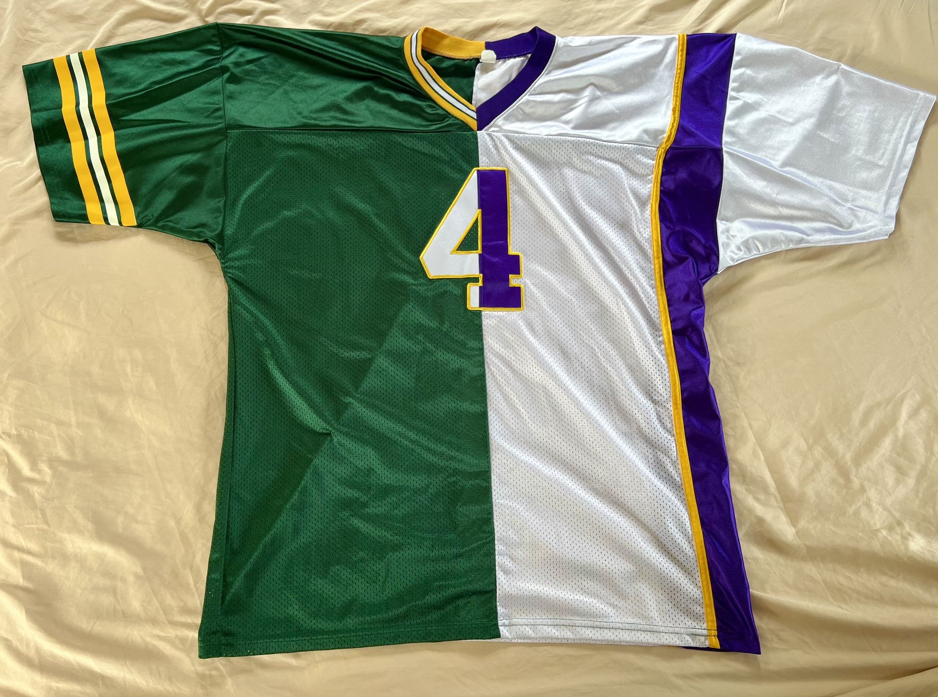 Team Mashup Jersey. Favre #4  XXL