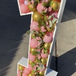 4ft Metal Marquee Numbers 