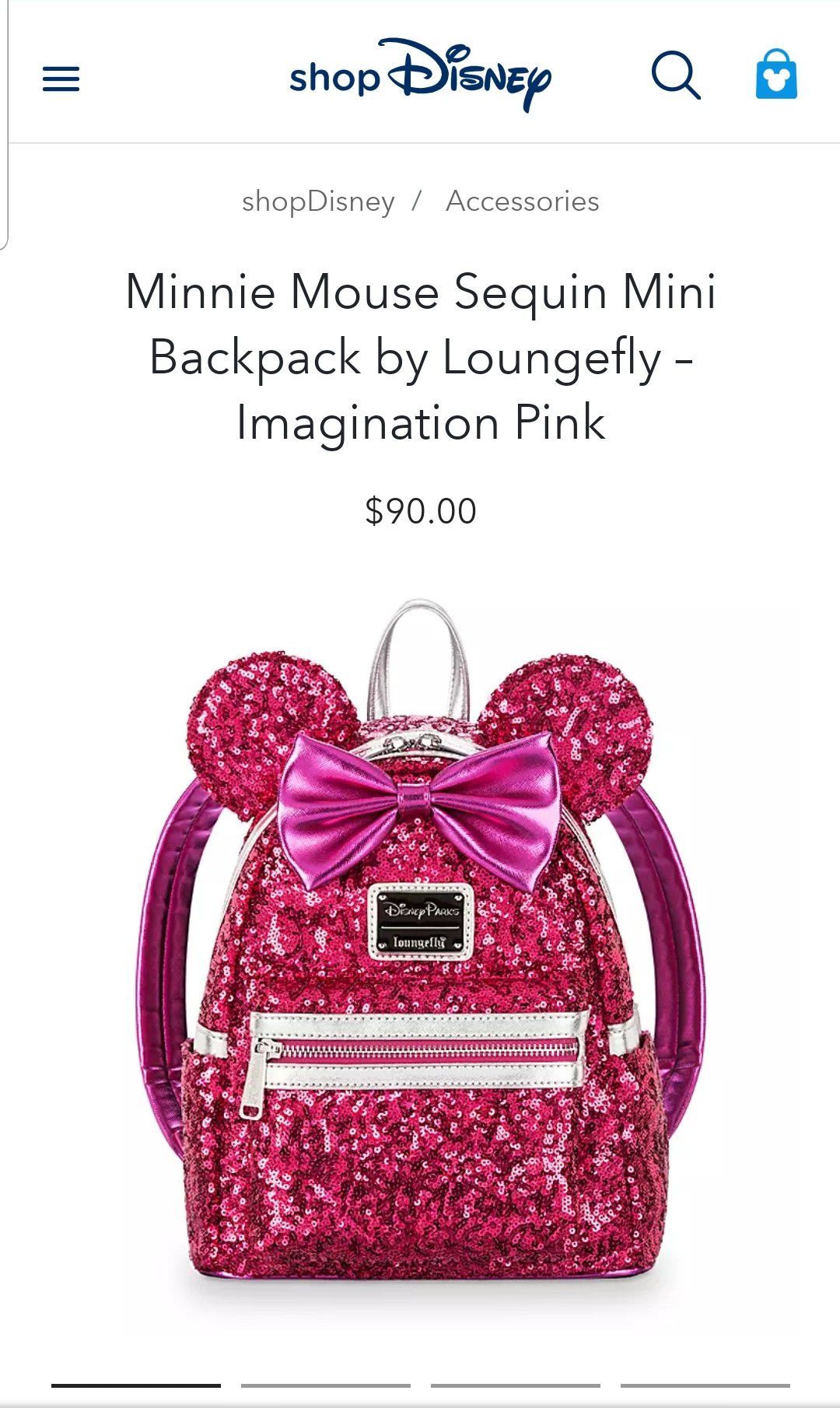 Loungefly Hot pink backpack for Sale in Altamonte Springs, FL - OfferUp