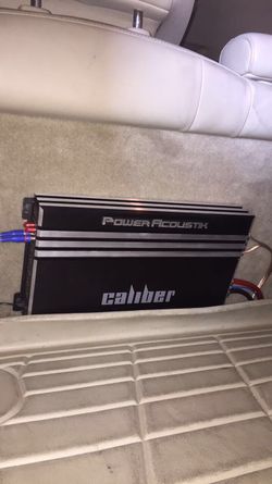 Car audio amp speaker sub