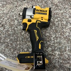Dewalt 20v, Atomic Compact Series, Brushless 3/8” Compact Wrench 