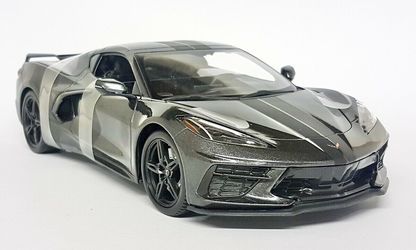 Maisto 1/18 Chevrolet Corvette Stingray Coupe 2020 Metallic Black Scale ModelCar