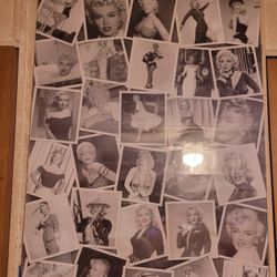 Marilyn Monroe Collage Poster 24 x 36