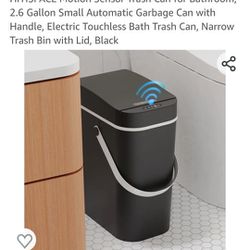 Motion Sensor Trashcan 2.6 Gallon