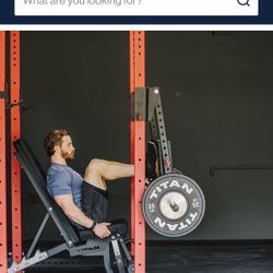 Lever Arm Leg Press Attachment