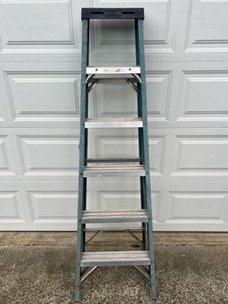 Werner 6-Foot Fiberglass Step Ladder