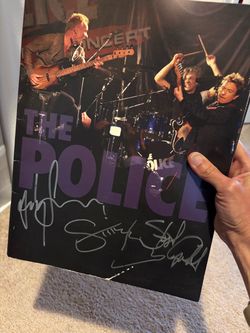 THE POLICE TOUR BOOK *Signed!!!