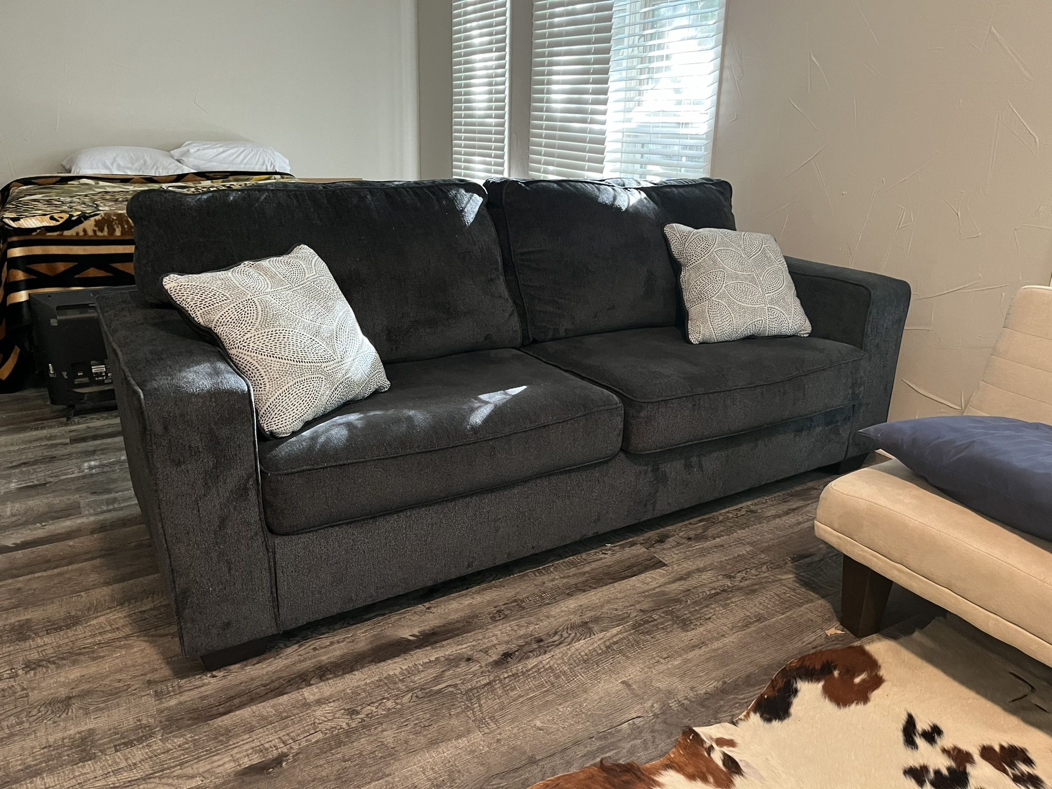 Dark Gray Couch