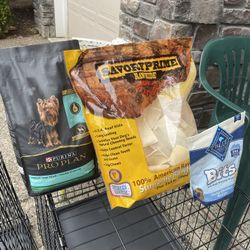 dog food/ treats etc.