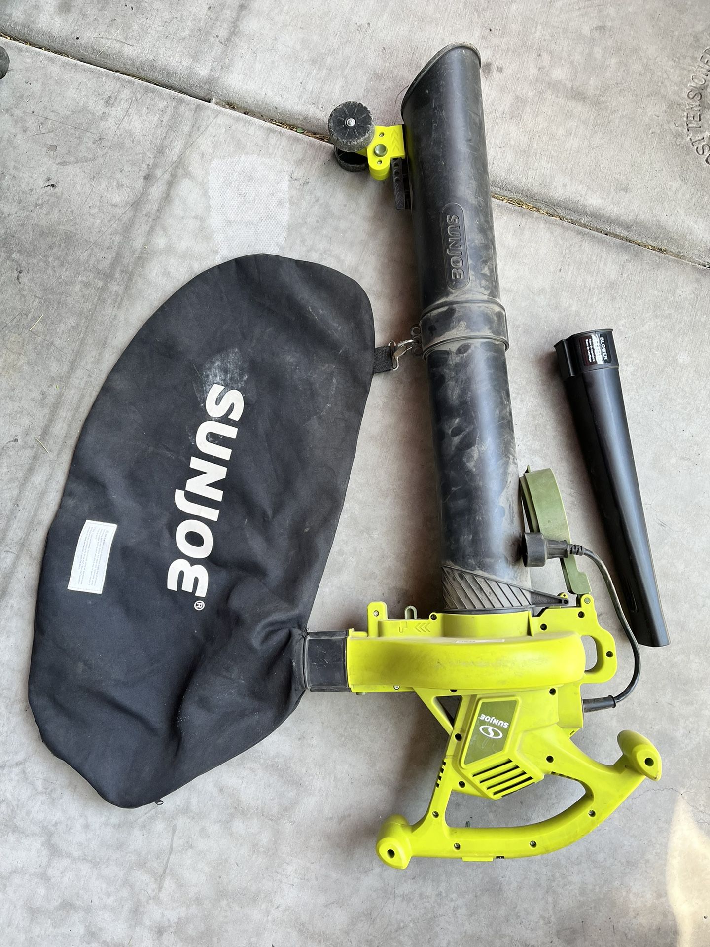 Sun Joe Electric Mulcher/Vacuum/Blower