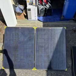 Rich Solar 200w Solar Suitcase (RS-X200B) - Like New/Never Used