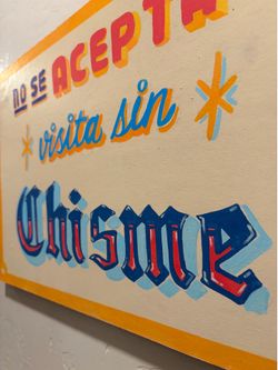 Custom wood hand painted signs 1/1