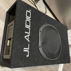 JD Audio Subwoofer With Built In Amp
