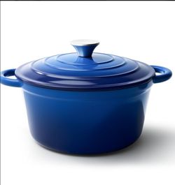 Fijinhome 6qt enamle cast iron dutch oven pot