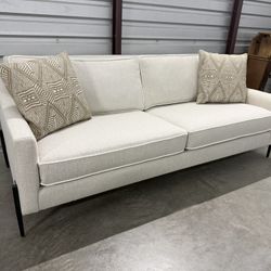 Caracole Modern Cream Sofa