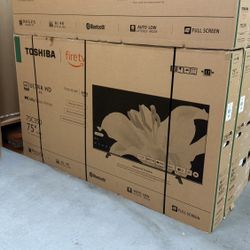 75” TOSHIBA 4K HDR SMART FIRE TV