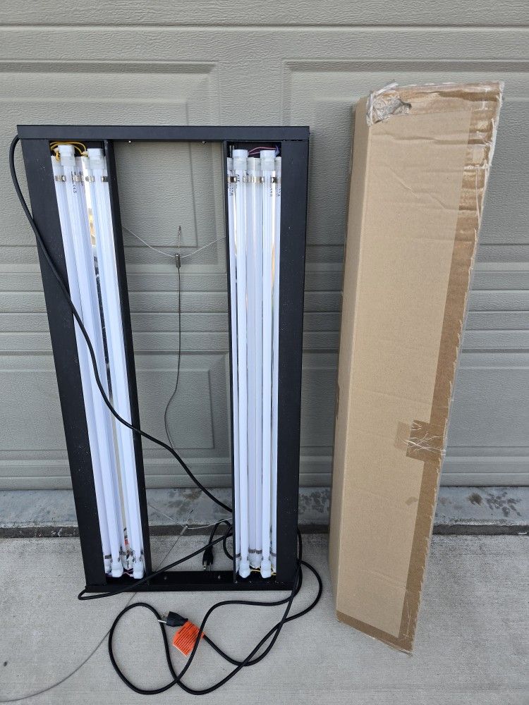 36" Aquatic T5 HO Hybrid Fixture with Decor Endcap