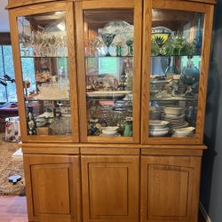 Oak China Cabinet