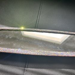 Studded Car Mirror Cover 