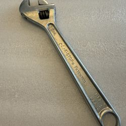 Vintage PROTO CLIK-STOP 10” Adjustable Wrench Model #710-L MADE IN USA