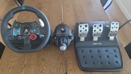 Logitech G29 Gaming Wheel for Playstation bundle with Driving Force Shifter
