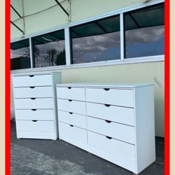 5 and 8 drawers dresser / Five and eight drawers dresser / Cajoneras / Comoda