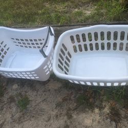 Lnew Two large heavy duty baskets only $15