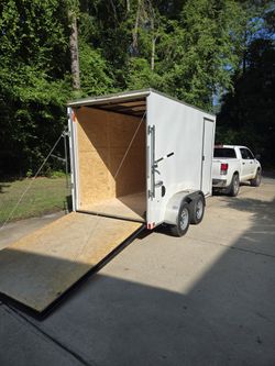 2023 Look Duel Axle Trailer W/ Brakes