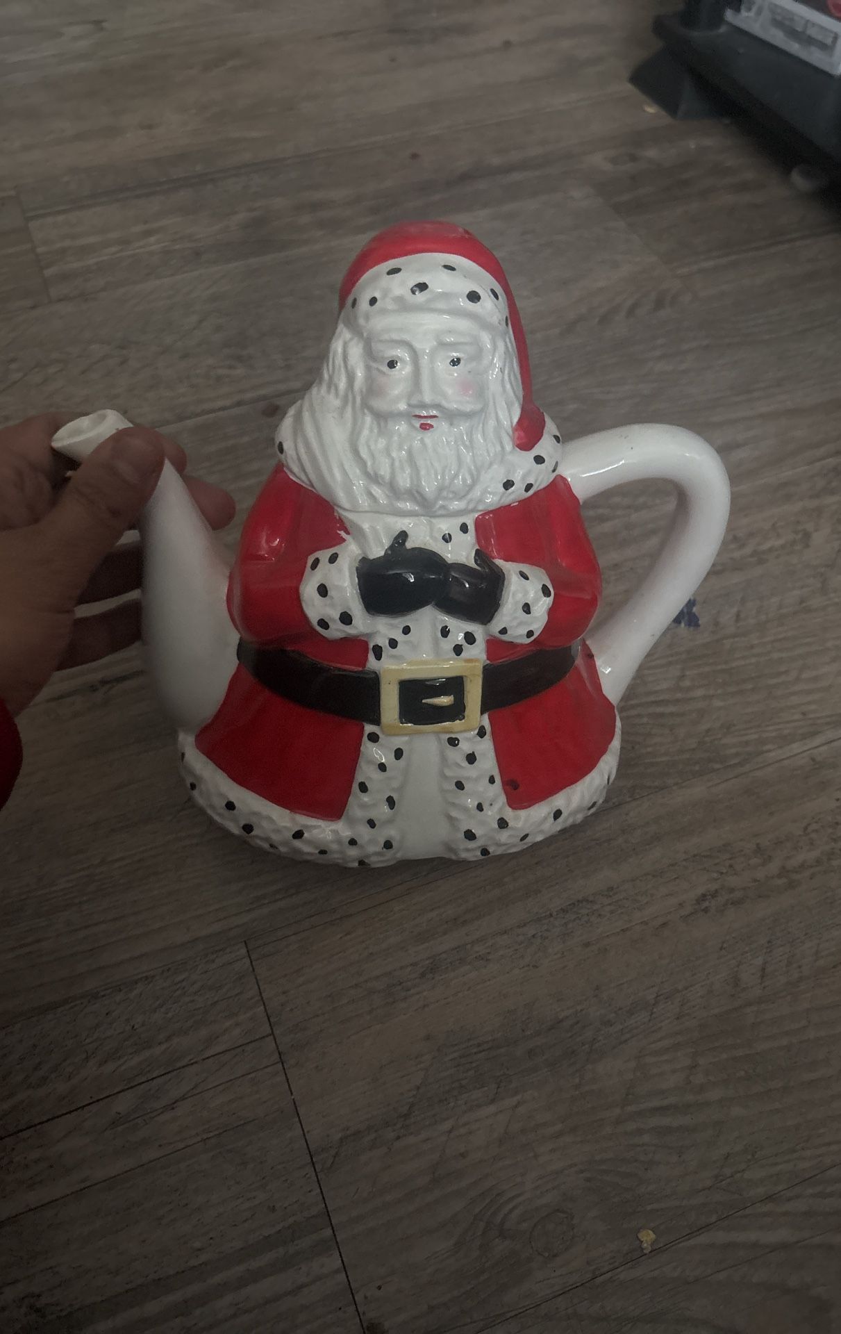 Santa Tea Pot