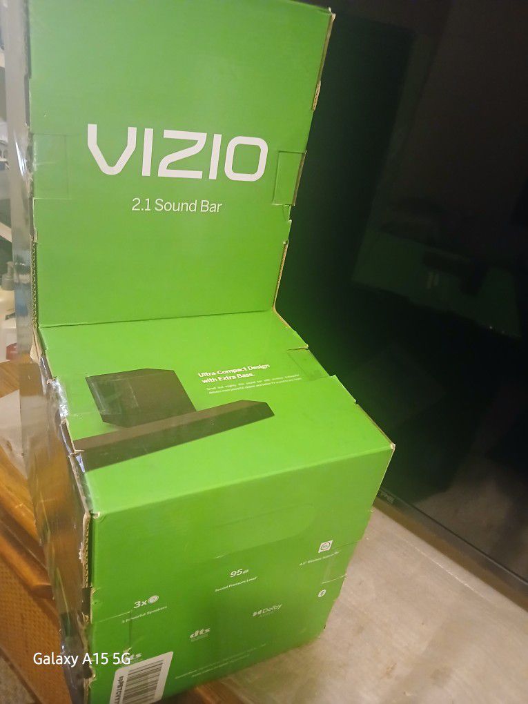Vizio Sound Bar With Subwoofer 2.1 With Options  NO DELIVERY NO TRADES PRICE FIRM!