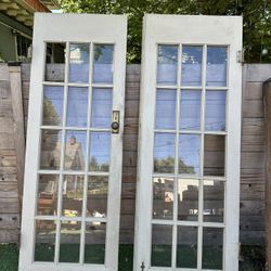 Antique French Door Set