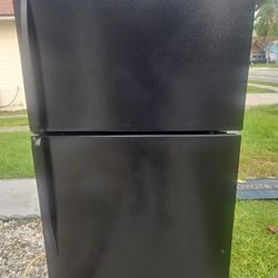 Whirlpool Black Refrigerator 