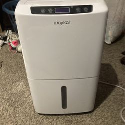 Waykar 2000 Sq. Ft Dehumidifier for Home and Basements, with Auto or Manual Drainage, 0.66 Gallon Water Tank Capacity