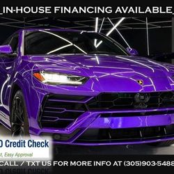 2022 LAMBORGHINI URUS  VIOLA PACIFAE EXTERIOR NO CREDIT CHECK!!!!!!