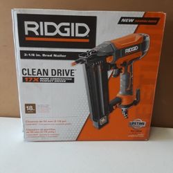 Ridgid 18 Gauge Pneumatic Nailer.